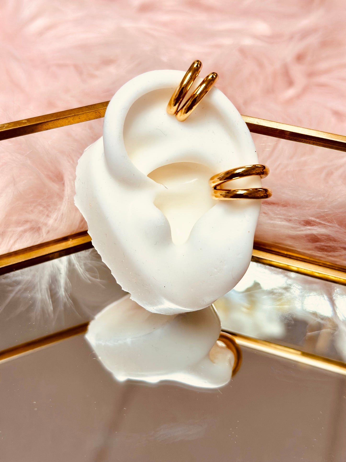 Ear cuff doble chunky